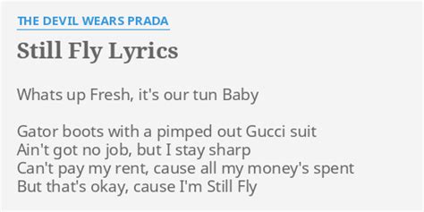 still fly the devil wears prada lyrics